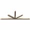 Ekena Millwork Saratoga Smooth Timber Gable Bracket, Douglas Fir, 96"W x 36"H x 3 1/2"D x 3 1/2"F, 9/12 Pitch GBW096X36X0404SAR00SDF - alternate 2